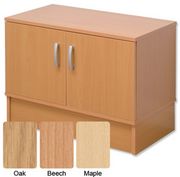 Modular Storage Standard Cupboard Unit W750xD400xH404mm Oak