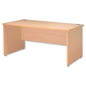 Trexus Plus Classic Panel-end Desk Rectangular