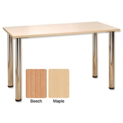 Trexus Plus Conference Table Rectangular Beech