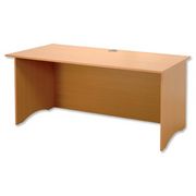 Trexus Reception Desk W1600xD800xH720mm Beech