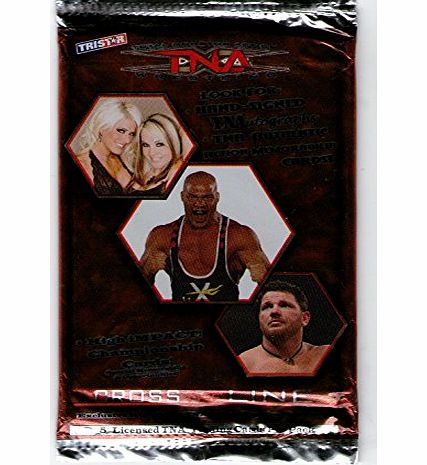 Tri-Star 2008 TriStar TNA Cross the Line Wrestling x 10 Pack Lot