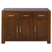 tribeca 3 drawer 3 doors Sideboard, Acacia Effect