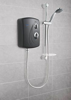 Triton, 1228[^]6677G Enrich Black Manual Electric Shower Black