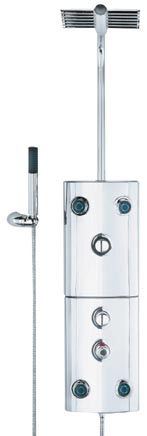 Triton Unichrome Thermostatic Shower Tower