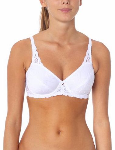 Amourette Romance Wired Womens Bra white 38D