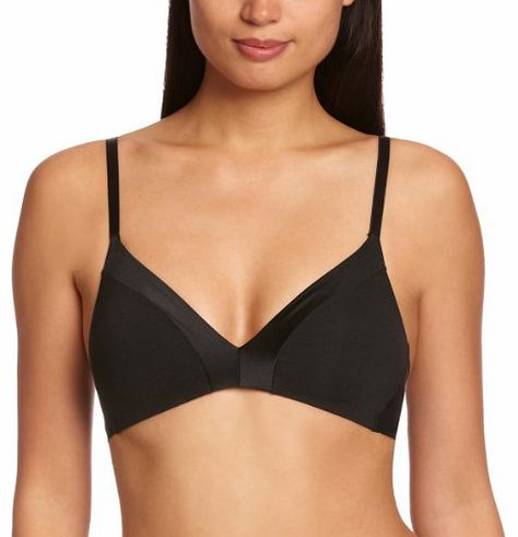 Body Make-Up Cotton-Feel Full Cup Womens Bra Black 32C