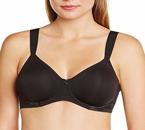Triumph Cool Sensation Wired Bra Full Cup Womens Bra black 40DD