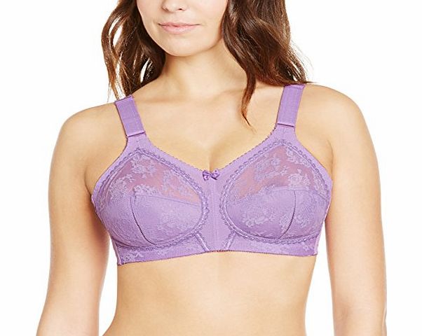 Triumph Doreen Non-Wired Full Cup Womens Bra, Lilac, 40B