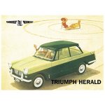 Triumph Herald tribute plaque