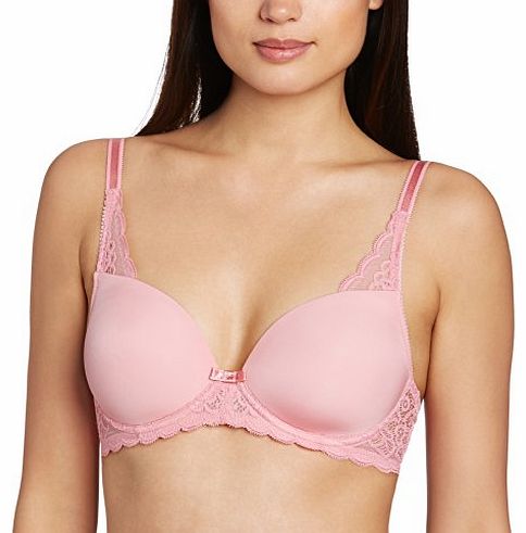 Womens Amourette Spotlight WHP Half Cup Everyday Bra, Pink (Confetti), 32D