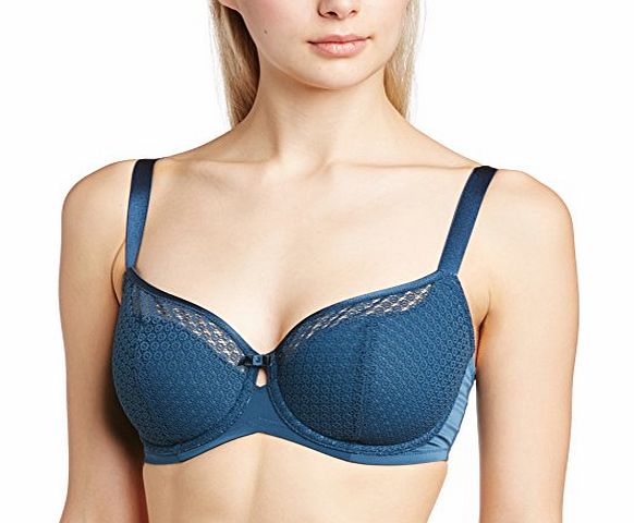 Triumph Womens Beauty-Full Basics WHP Half Cup Everyday Bra, Blue (Secret Lagoon), 36DD