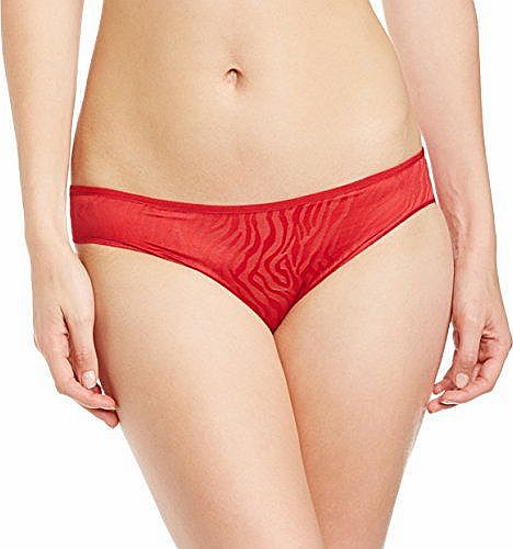 Triumph Womens Body Make-Up Magic Wire Tai Jac Knickers, Red/Dark Combination, Size 18