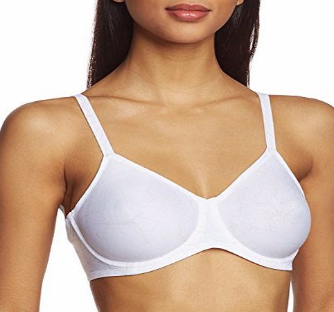 Triumph Womens My Flower Minimizer W (1PC33) T-Shirt Everyday Bra, Multicoloured (WHITE - LIGHT COMBINATION W5), 34G (Manufacturer size: 75 G)