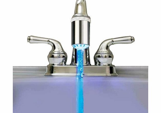 TRIXES Water Glow LED Faucet Light Temperature Sensor Adapter