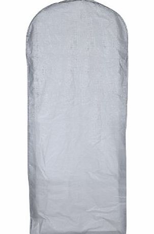 TRIXES Wedding Dress Gown Garment Cover Bag Carrier 60`` Zip