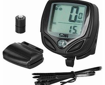 TRIXES Wireless Bike Computer Speedometer Speedo Odometer Cycle Bicycle Waterproof