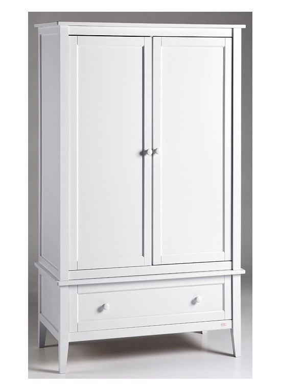 Troll Nursery Troll Riga Wardrobe-White RG0002