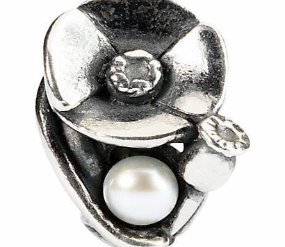 Trollbeads Sterling Silver Poppies of August