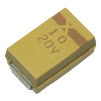 1U 50V (C) TANTALUM CHIP (PK/10) RC