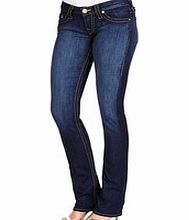 Johnny dark blue stretch cotton jeans