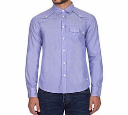 Sean blue pure cotton shirt