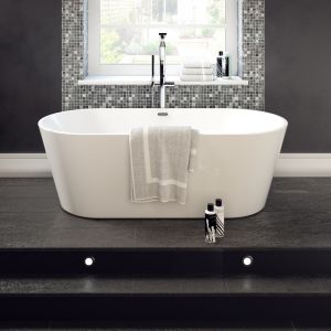 Balmain 1785mm Freestanding Bath With Waste