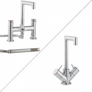 Trueshopping Basin Mono & Bath Shower Mixer