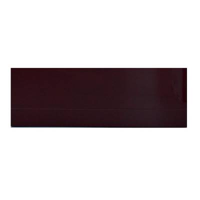 Bathroom High Gloss Finish Burgundy Bath Tub