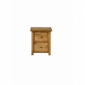 Carolina Two Drawer Bedside table