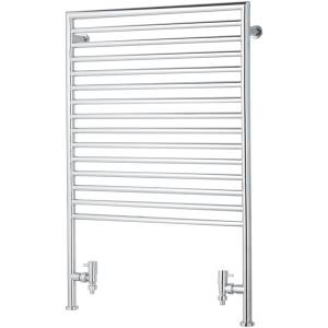 Chrome Minimalist Heated Towel Rail