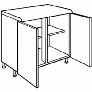 Trueshopping Naural Oak T Bar Style 1000mm