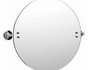 Trueshopping New Large Chrome Wall Mounted Round Bathroom Swivel Vanity or Shaving Mirror