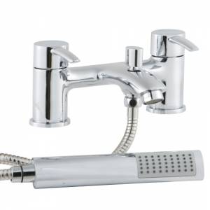 Oval Chrome Bath Shower Mixer &