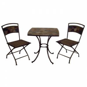 Patio Bistro Coffee Table Set: 27``