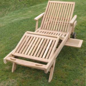 Teak  ``Seathwaite``  Sun Lounger