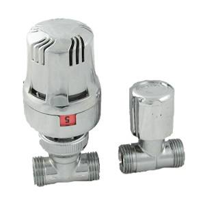 Thermostatic Chrome Radiator Valve