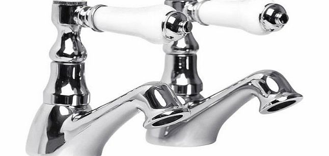 Trueshopping Traditional Chrome Bathroom Lever Basin Sink Tap