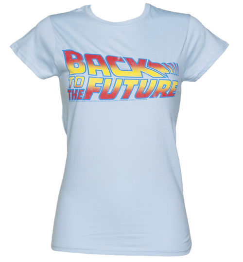Ladies Back To The Future Logo T-Shirt