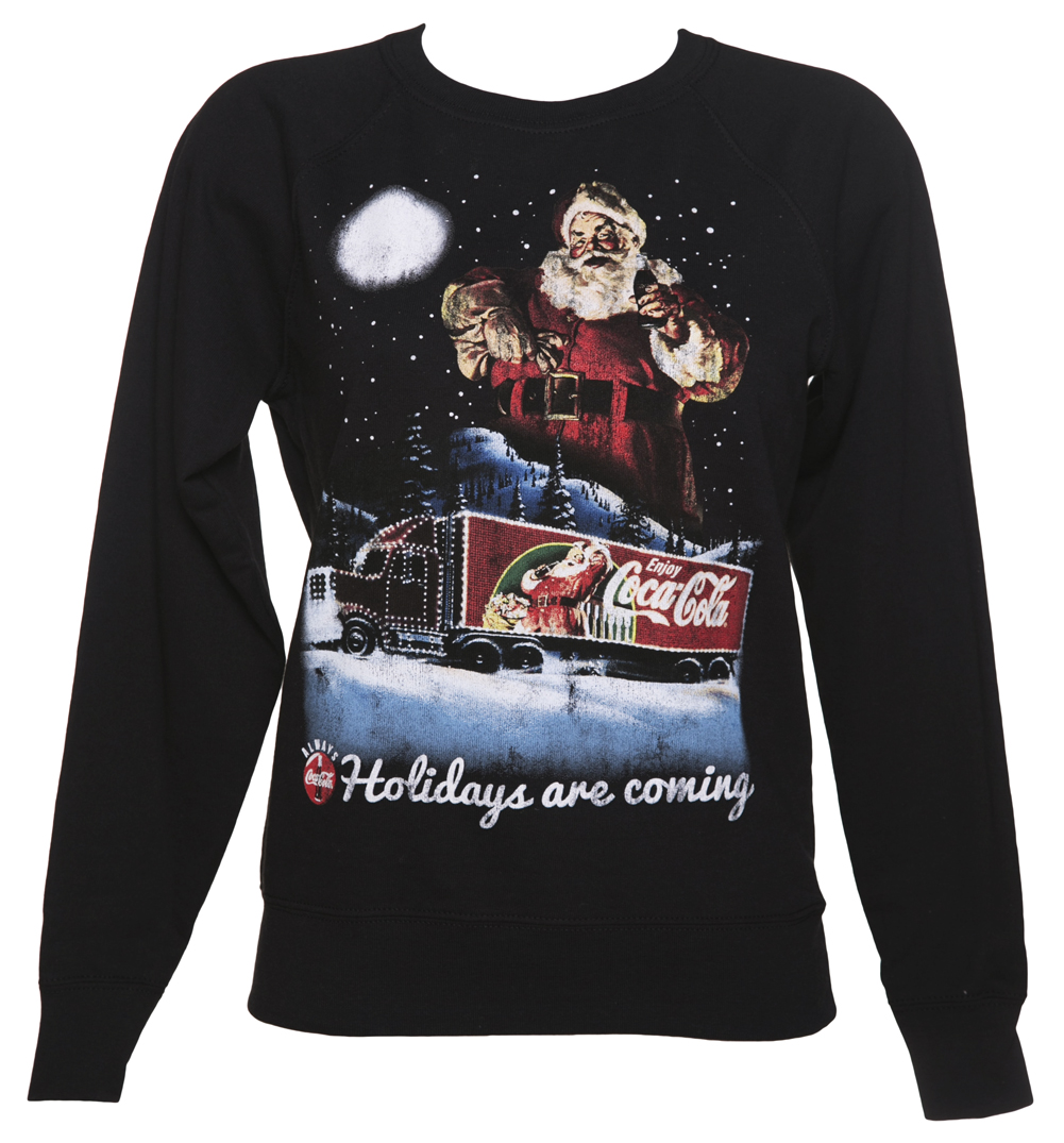 Ladies Coca-Cola Holidays Are Coming Lightweight