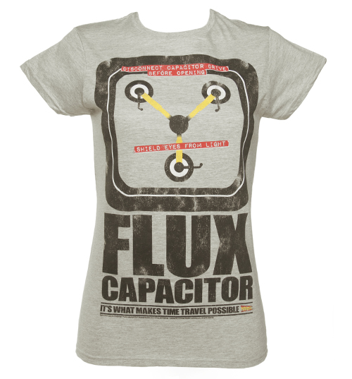 Ladies Flux Capacitor Back To The Future Glow In