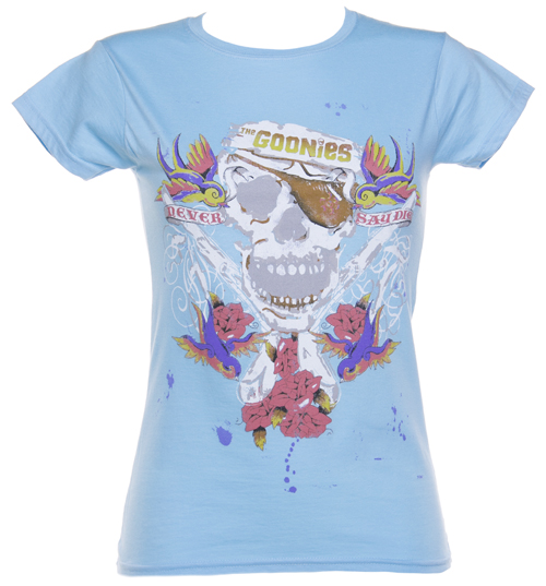 Ladies Goonies Tattoo One Eyed Willie T-Shirt