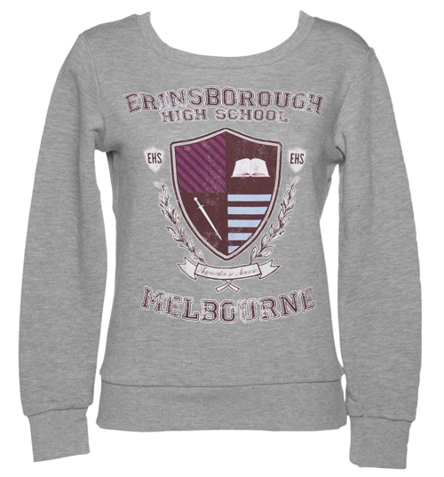 Ladies Grey Neighbours Erinsborough High Sweater