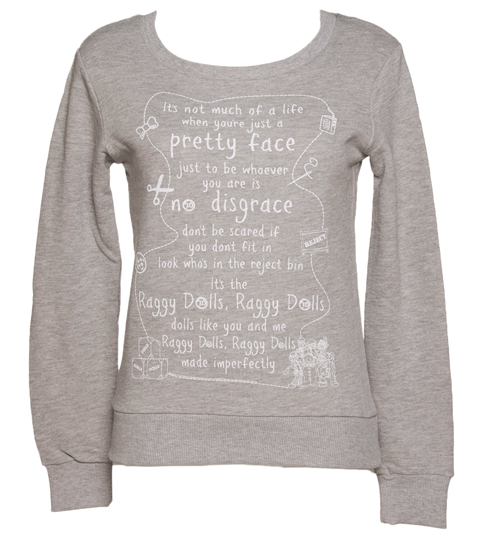 Ladies Raggy Dolls Theme Tune Sweater