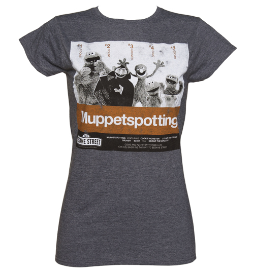 Ladies Sesame Street Muppetspotting T-Shirt