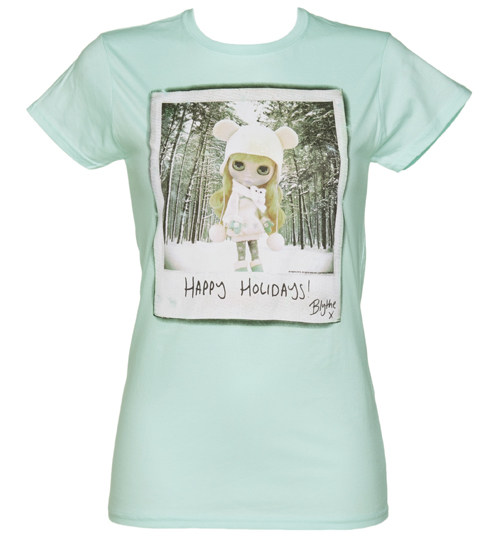 Ladies Teal Ice Alpine Blythe T-Shirt