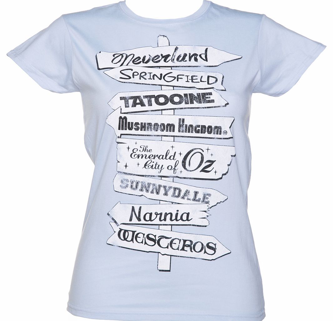 Ladies World Famous Signpost T-Shirt