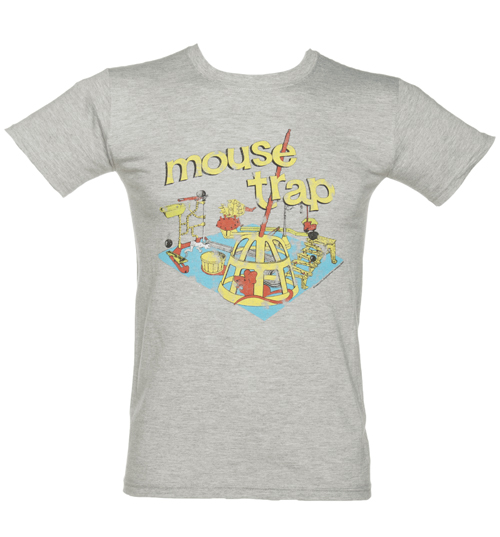 Mens Retro Mouse Trap T shirt