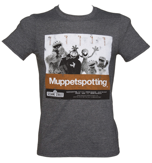 Mens Sesame Street Muppetspotting T-Shirt