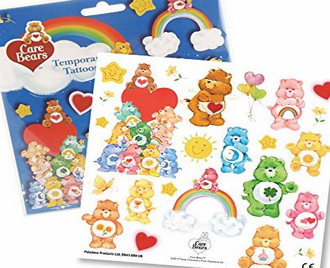 TruffleShuffle Retro Care Bears Temporary Tattoos