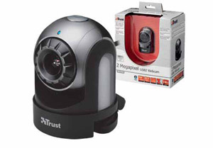 trust 2 Megapixel USB2 Webcam WB-8200B - Ref. 15824